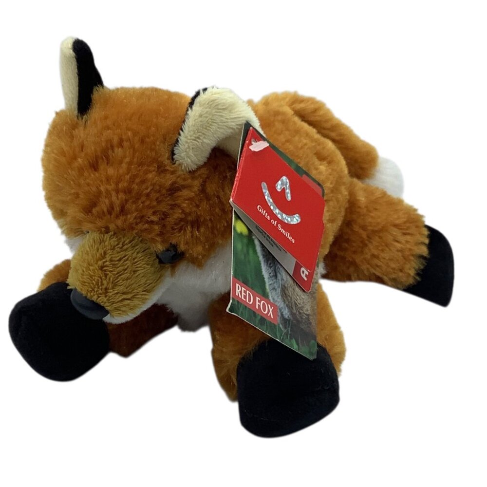 Aurora Red Fox Foxxie Plush Stuffed Animal Toy‎ 8" Soft & Cuddly NEW